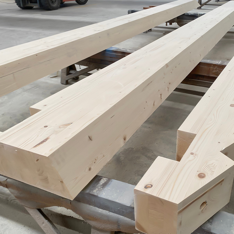 Spruce Glulam Beam และโพสต์