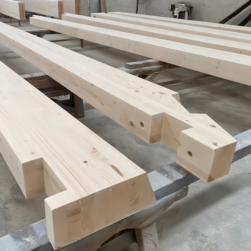 Spruce Glulam Beam และโพสต์