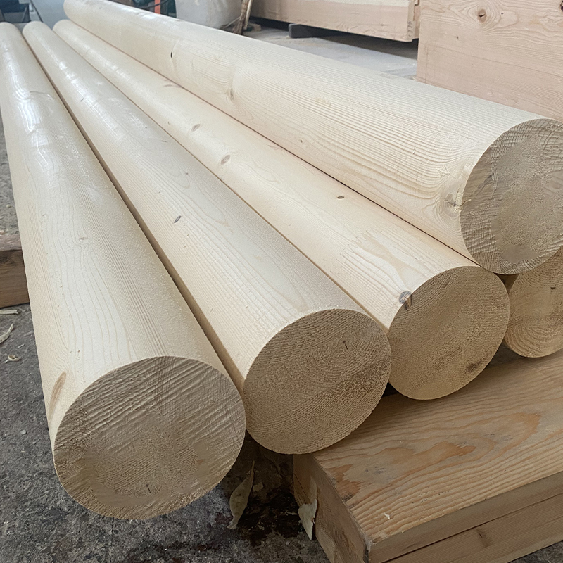Spruce Glulam Beam และโพสต์
