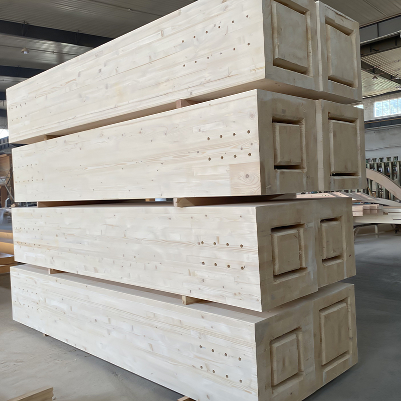 Spruce Glulam Beam และโพสต์