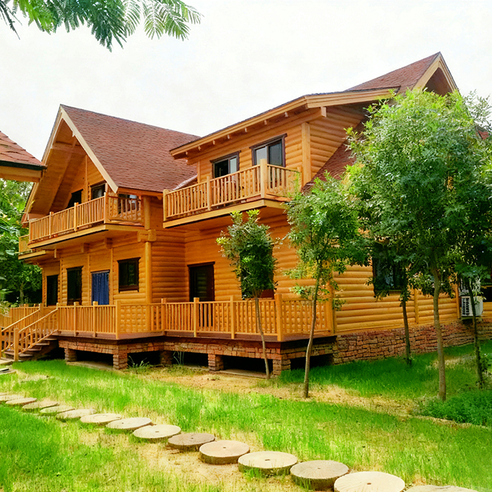 บ้านไม้ซุง